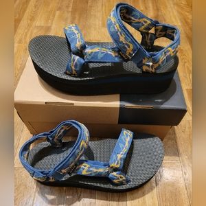 Original platform Teva sandals